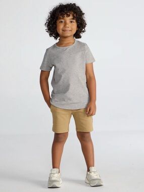 BYLT Kid’s Drop-Cut: Lux Grey T-Shirt